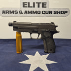 SIG SAUER P226, 9MM, 4.9IN, LEGION, GRAY BLACK G10 GRIP, (3) 10RD STEEL MAG, OPTIC READY