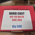 BLACK WIDOW 09-115 RN FB SIZE 356 - 9MM/.38 SUPER 115GN ROUND NOSE 500PK