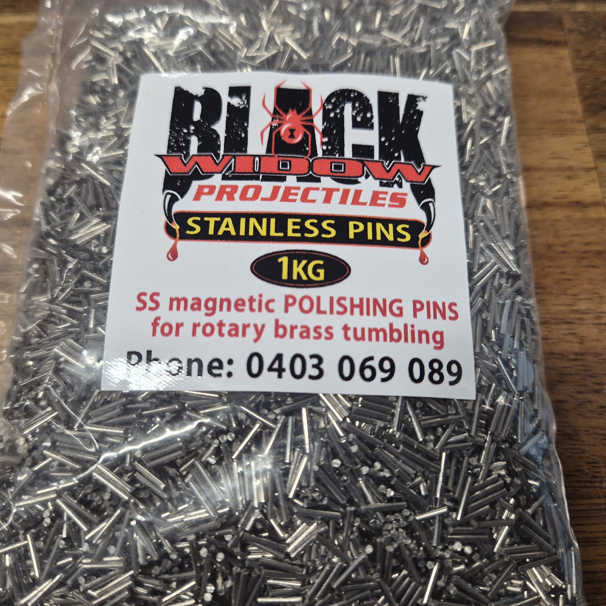 STAINLESS STEEL TUMBLING PINS