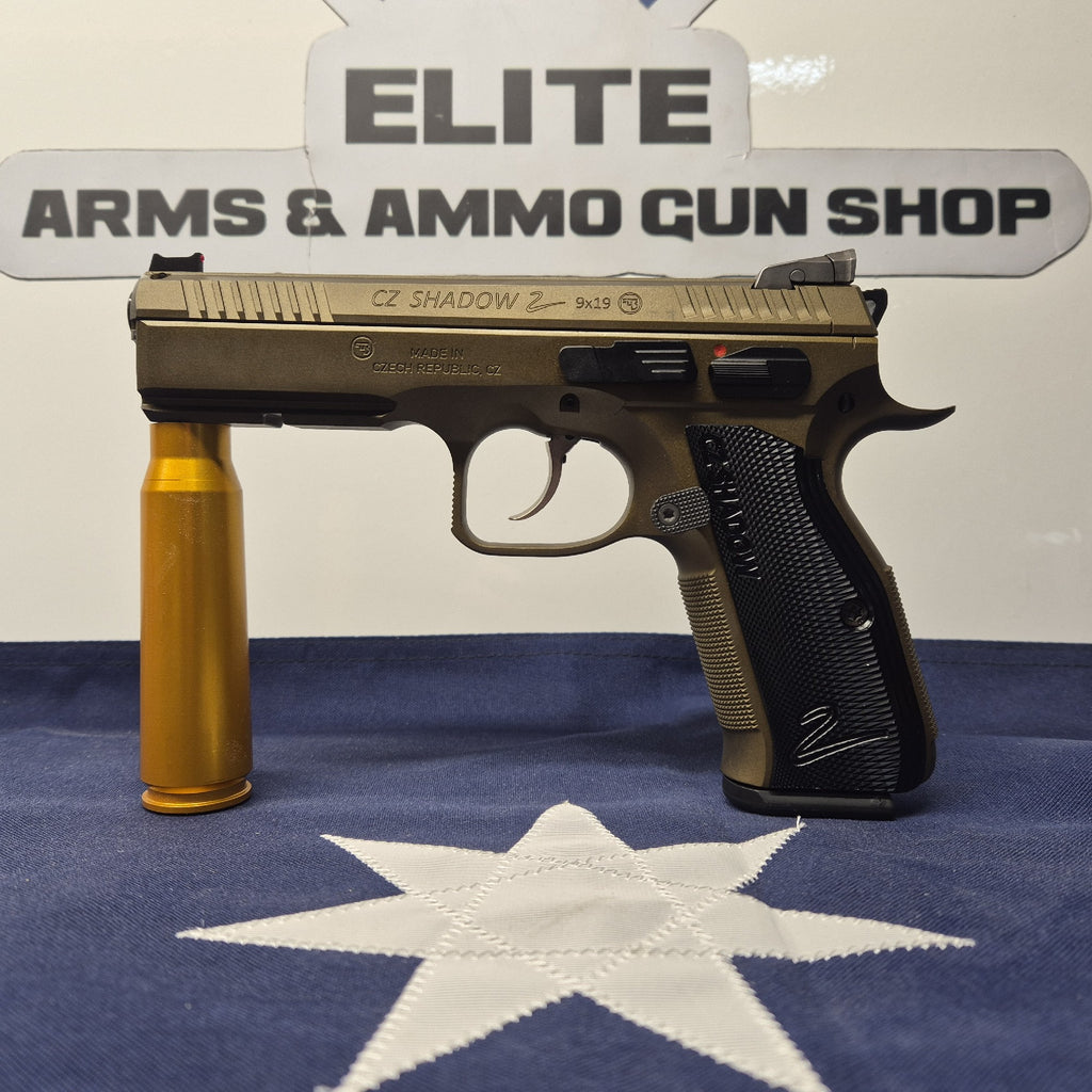 CZ SHADOW 2 BRONZE LIMITED EDITION 9MM 120MM 3 X 10RD (ACT COMPLIANT MAGAZINES) **2500 ONO** 