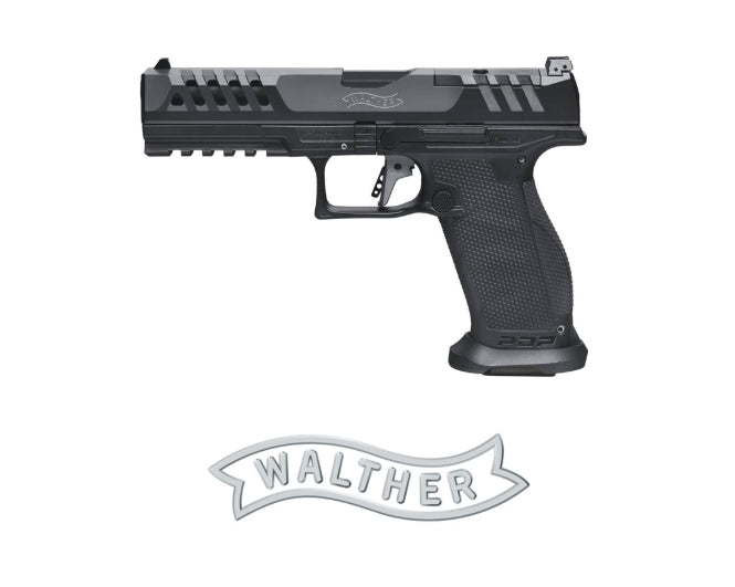 WALTHER PDP POLYMER MATCH FULLSIZE 5.0" 10R 9X19MM *AVAILABLE AT SUPPLIER - ETA APPROX 1 WEEK*