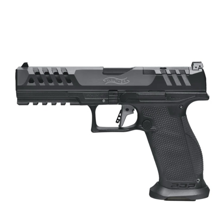 WALTHER PDP POLYMER MATCH FULLSIZE 5.0" WITH HOLOSUN SCS PDP GREEN *KIT* *AVAILABLE AT SUPPLIER - ETA APPROX 1 WEEK*