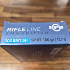 PPU 303 BRITISH 180GR SP PKT 20PK