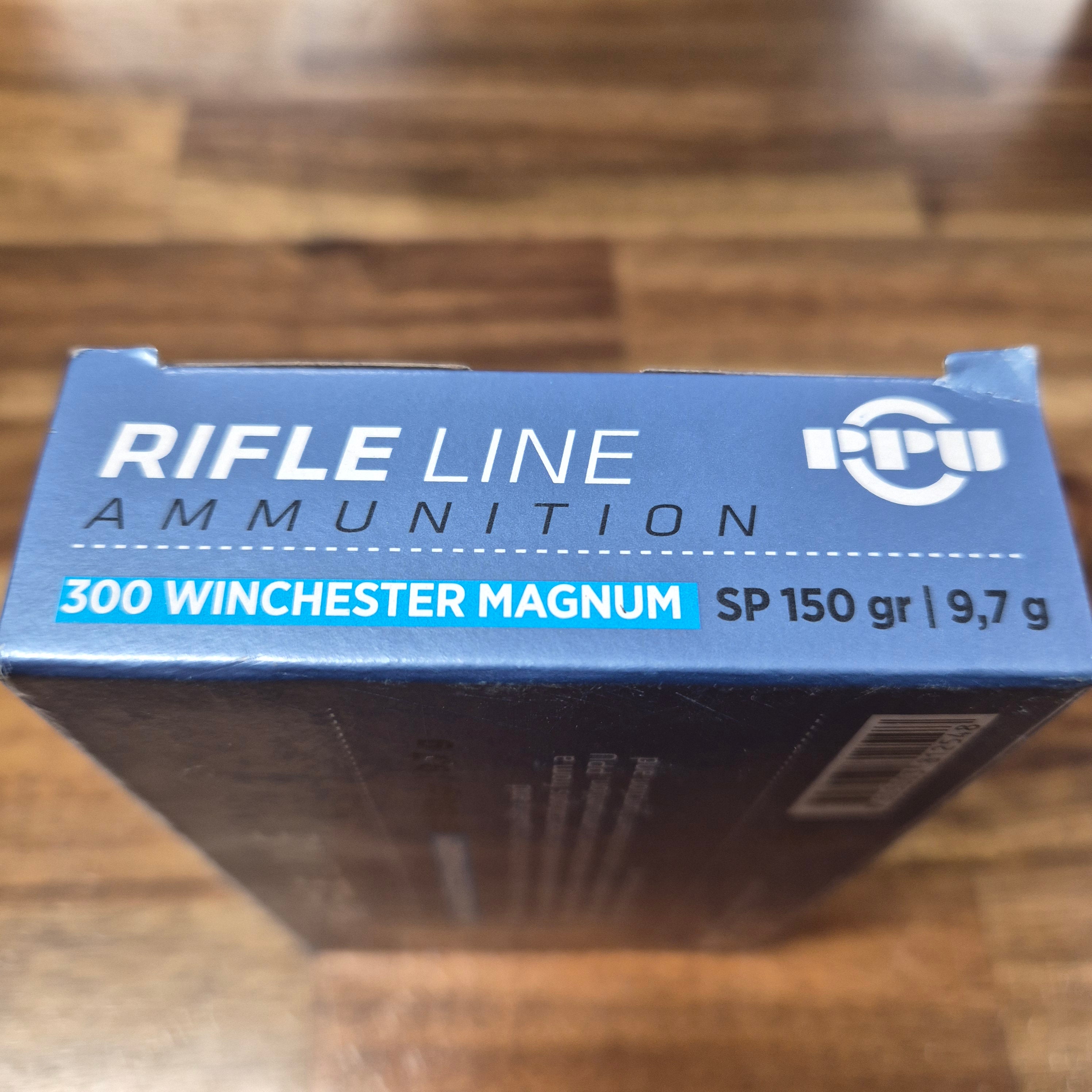 PPU 300 WIN MAG 150GR SP 20PK RIFLE LINE
