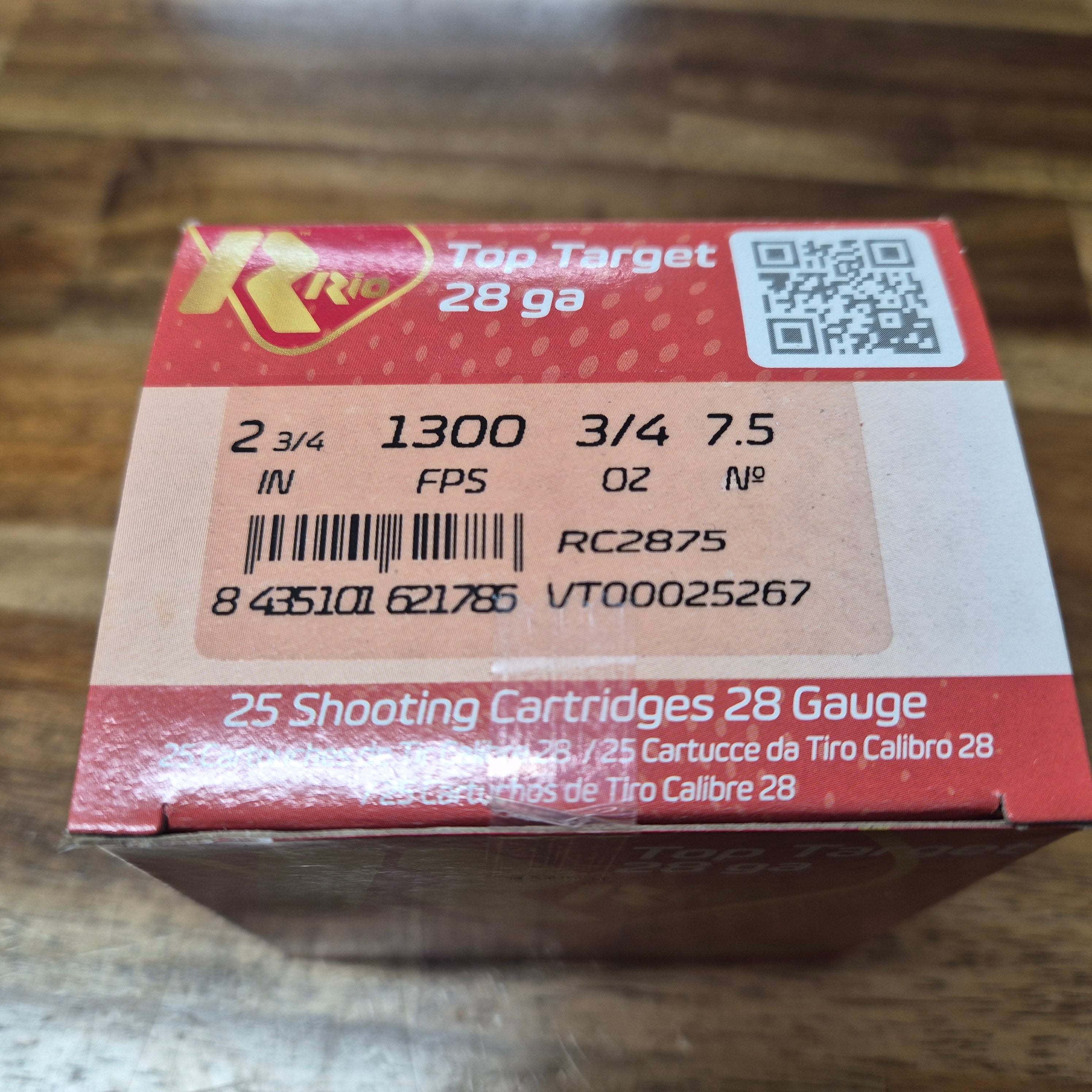 RIO TOP TARGET 28GA 21GM 1300 FPS (7.5)