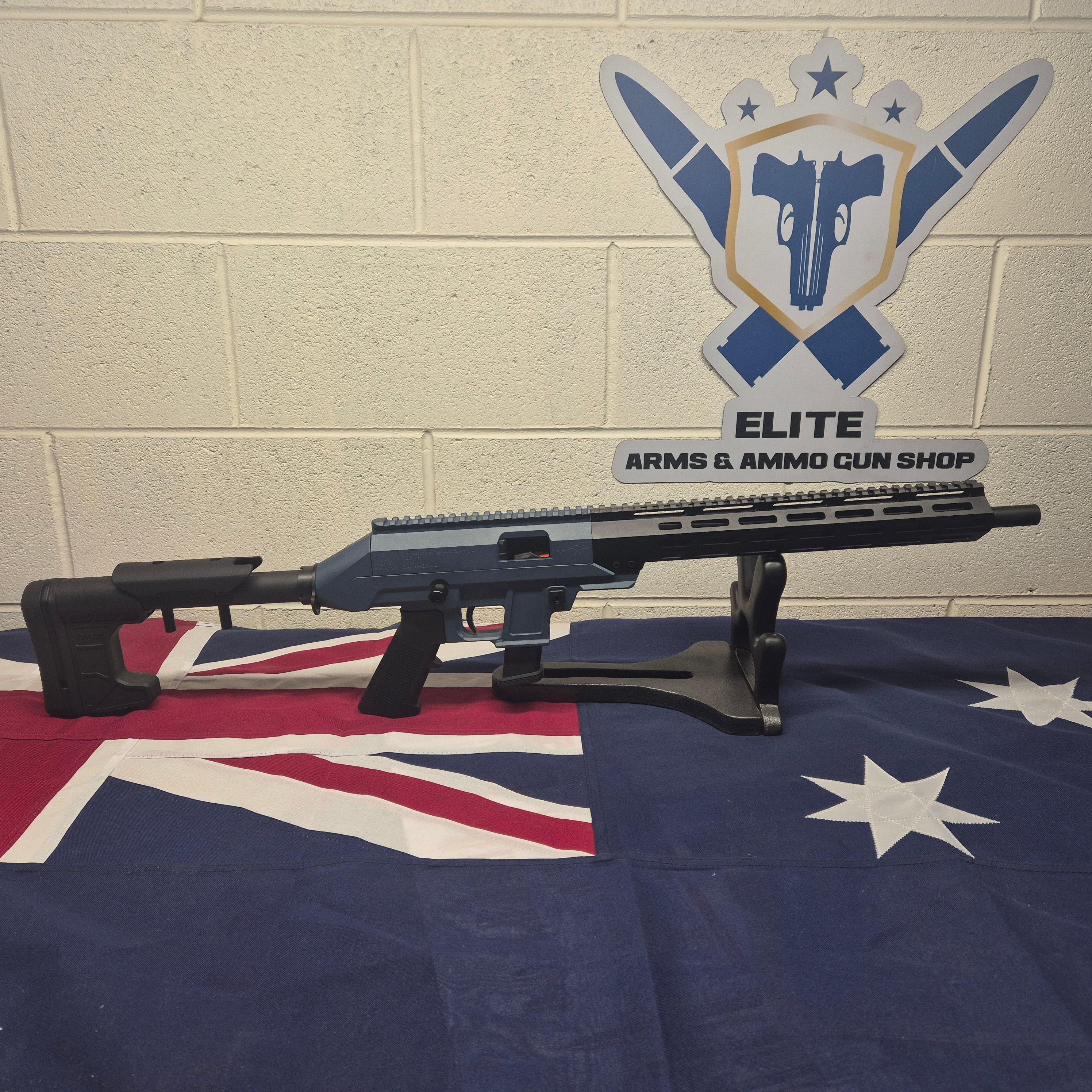 SHAWMAC ASG9 (AUSTRALIAN SCRUB GUN) 9MM 10RD GLOCK MAGS LEVER RELEASE
