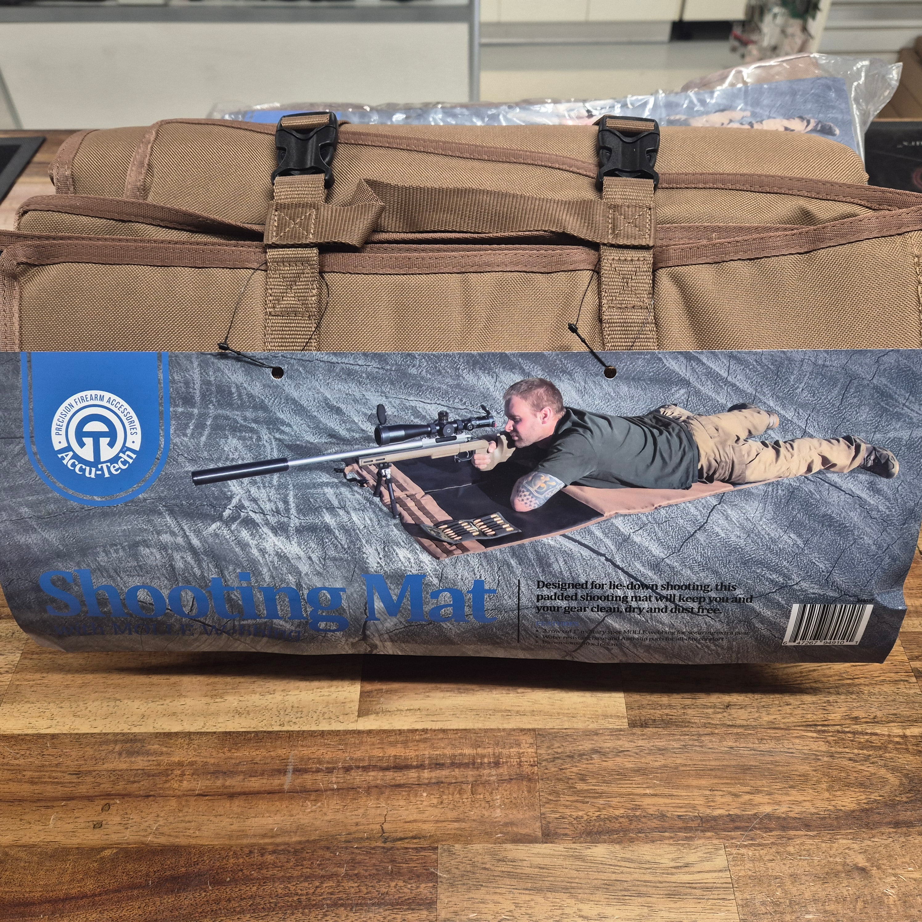 ACCUTECH SHOOTING MAT TAN