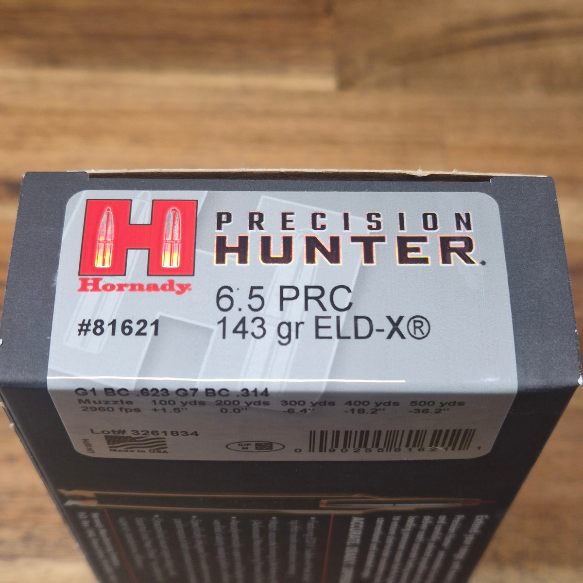 HORNADY 6.5 PRC 143 GR ELD-X PH 20 PK