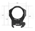ARKEN HALO TI TITANIUM SCOPE RINGS 30MM 1.26"