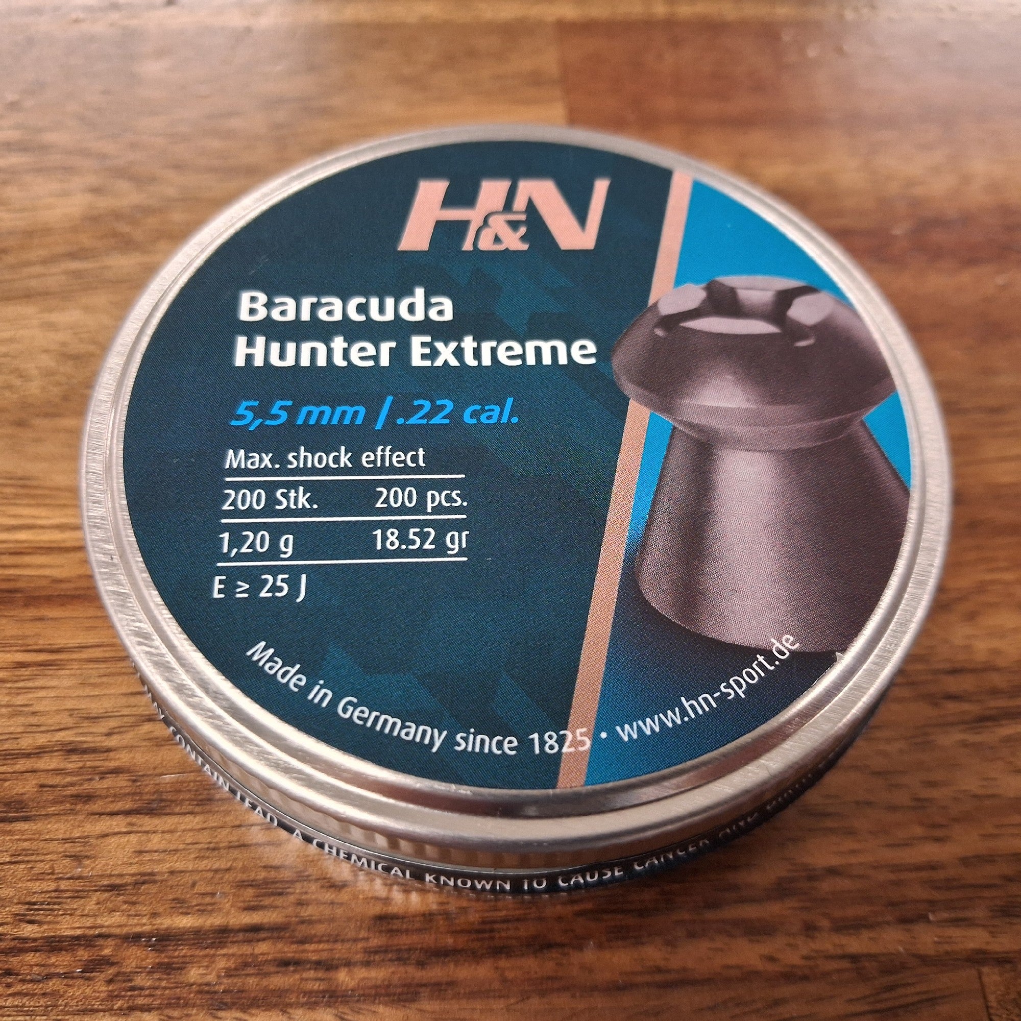 H&N BARACUDA EXTREME 22AIR 250PK