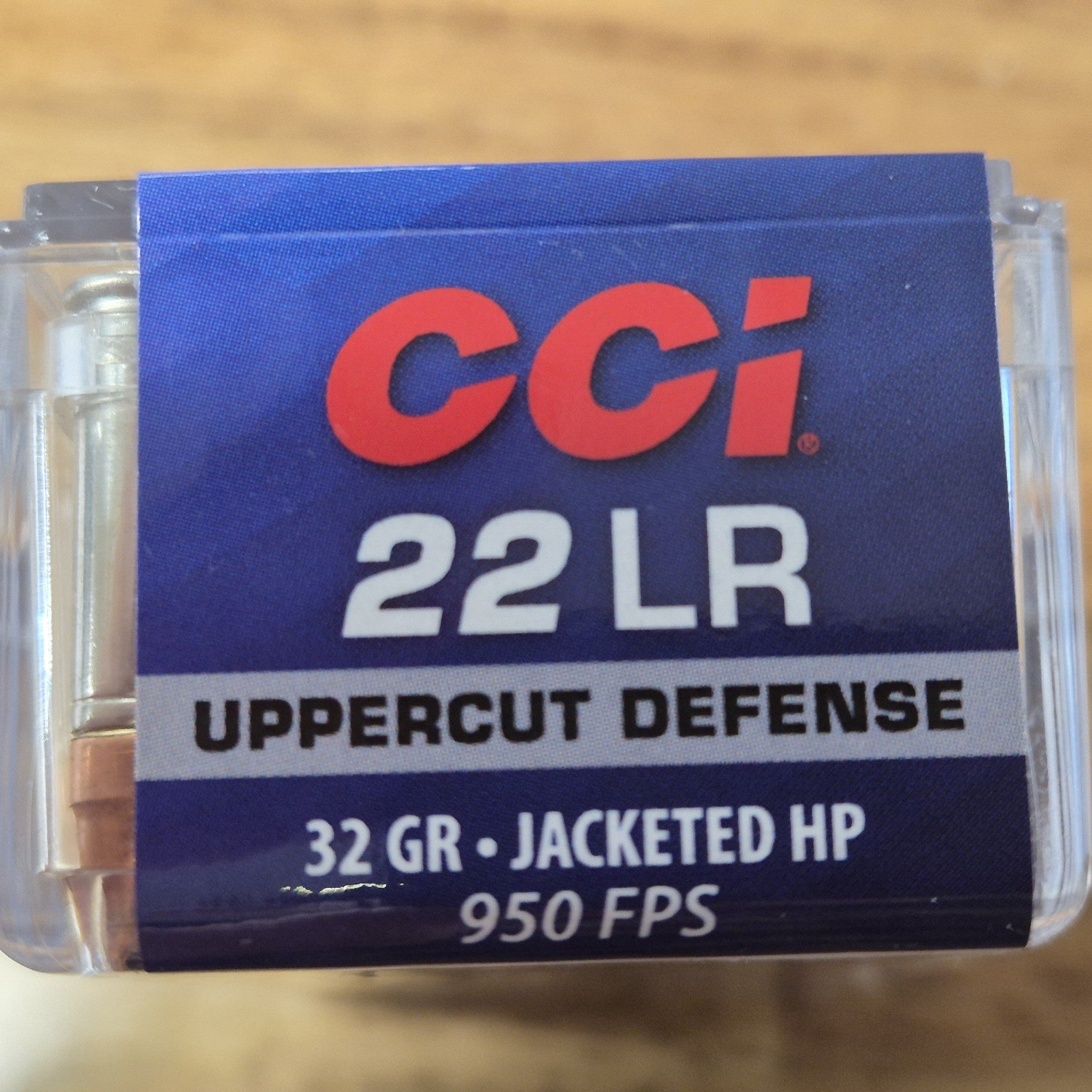 CCI 22LR UPPERCUT 32GR JACKETED HP 950FPS - SIZE: 50PK