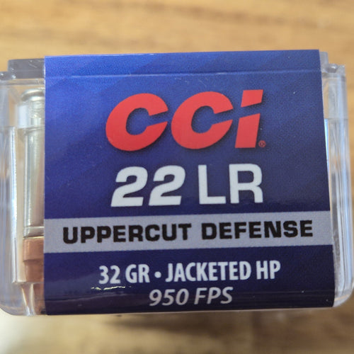 CCI 22LR UPPERCUT 32GR JACKETED HP 950FPS - SIZE: 50PK
