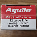 AGUILA 22LR SV SP 40GR AMMUNITION 50PK