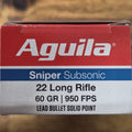AGUILA 22LR SSS 60GR AMMUNITION 50PK