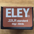 ELEY STANDARD 22LR 40GR 50RD 1090FPS