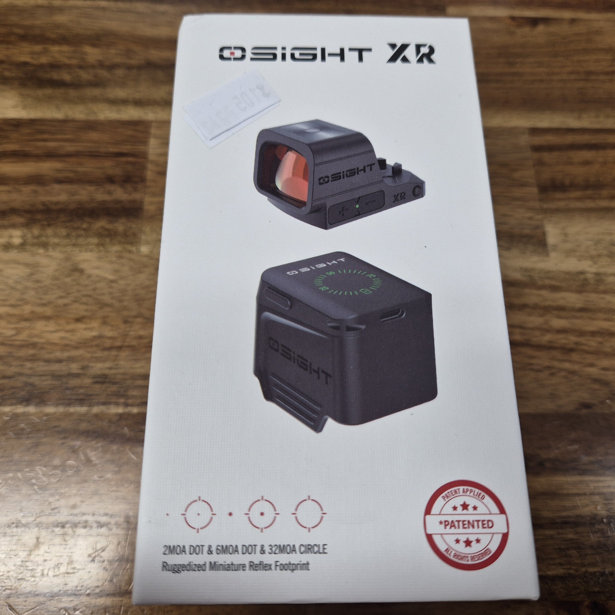 OLIGHT OSIGHT XR 2MOA DOT & 6MOA DOT & 32MOA CIRCLE