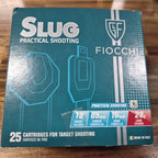FIOCCHI 12G 28GM SLUG 25PK IPSC PRACTICAL SHOOTING