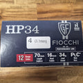 FIOCCHI 12G 34GM #4 1375 FPS 25 PKT