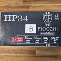 FIOCCHI 12G 34GM #6 1375 FPS 25 PKT