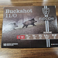FIOCCHI 12G 11/0 00 BUCKSHOT 10 PKT 8 PELLET 8.6MM 33GM OLD BOX