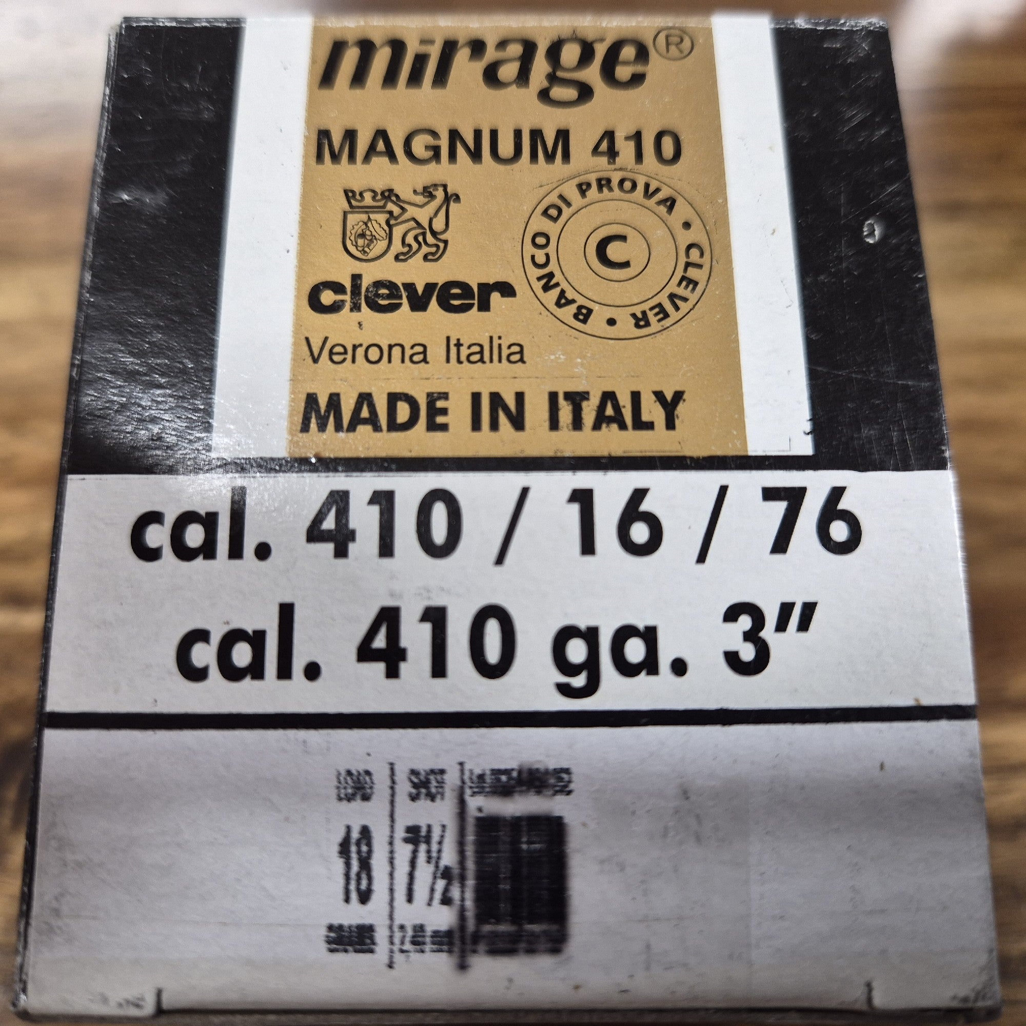CLEVERNMIRAGE 410GA MAGNUM #7.5 3" SHELLS