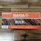 SAGA BUCKSHOT 12GA 34GR 9 PELLETS 10PK