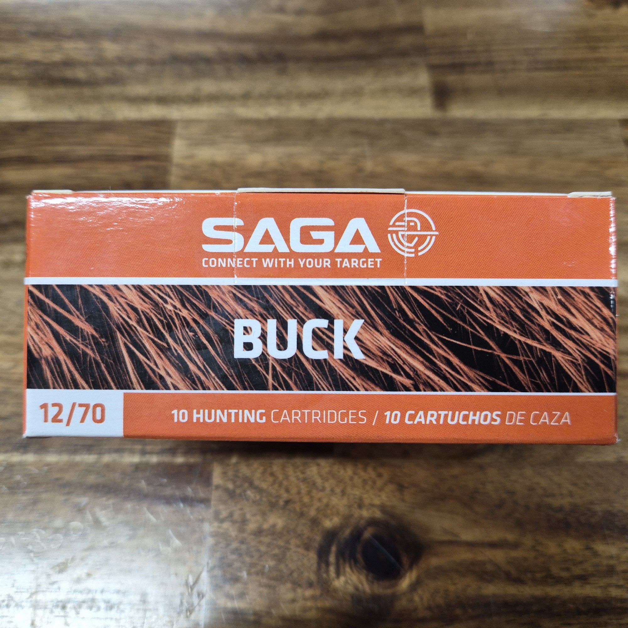 SAGA BUCKSHOT 12GA 34GR 9 PELLETS 10PK