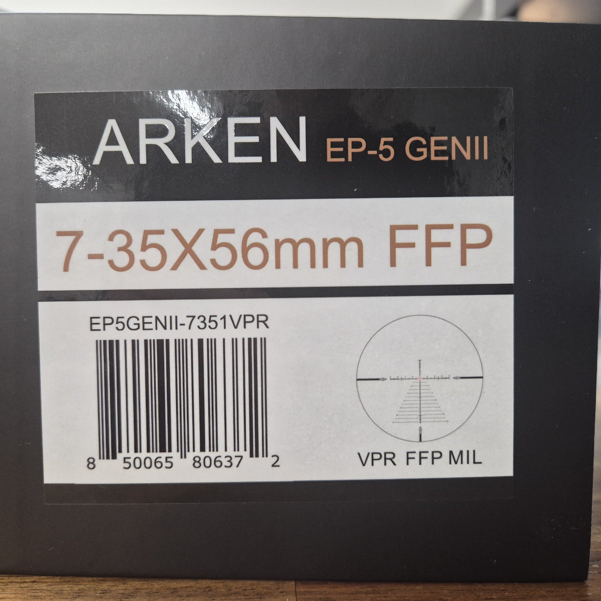 ARKEN EP5 GENII 7-35X56 FFP VPR MIL