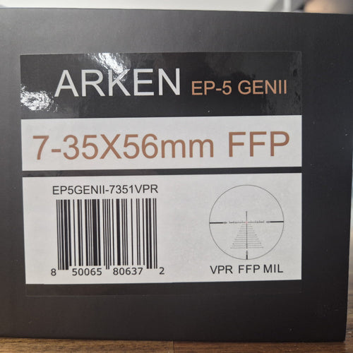 ARKEN EP5 GENII 7-35X56 FFP VPR MIL