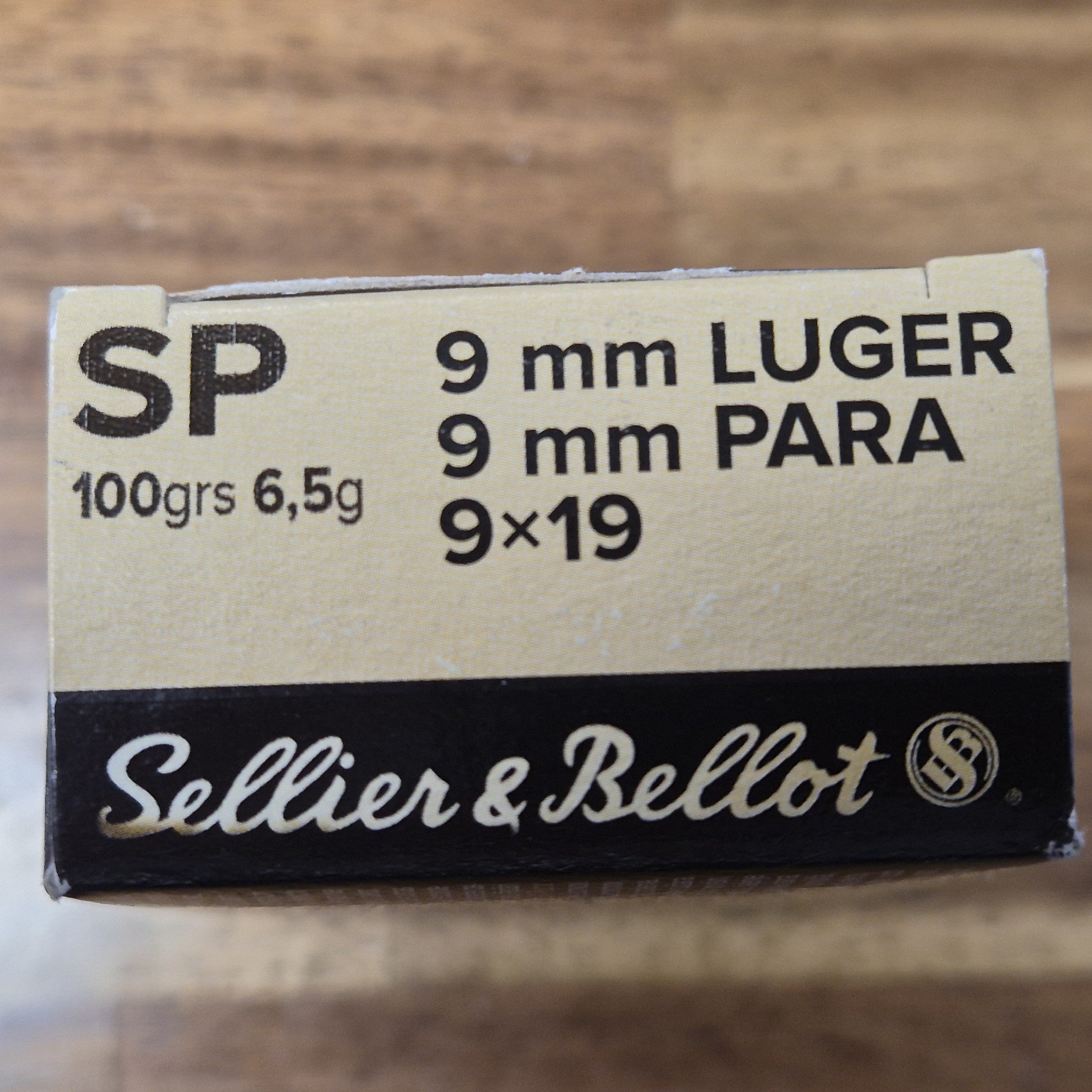 S&B 9MM LUGER 100 GR SP 50 PK