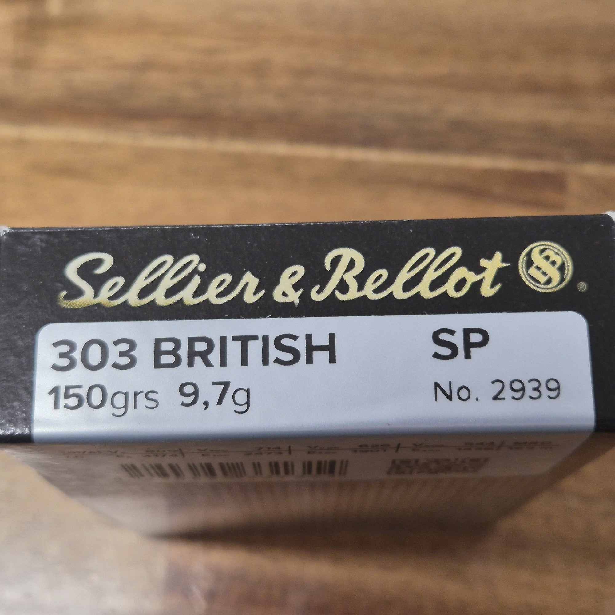 S&B 303 BRITISH 150 GR SP 20 PK