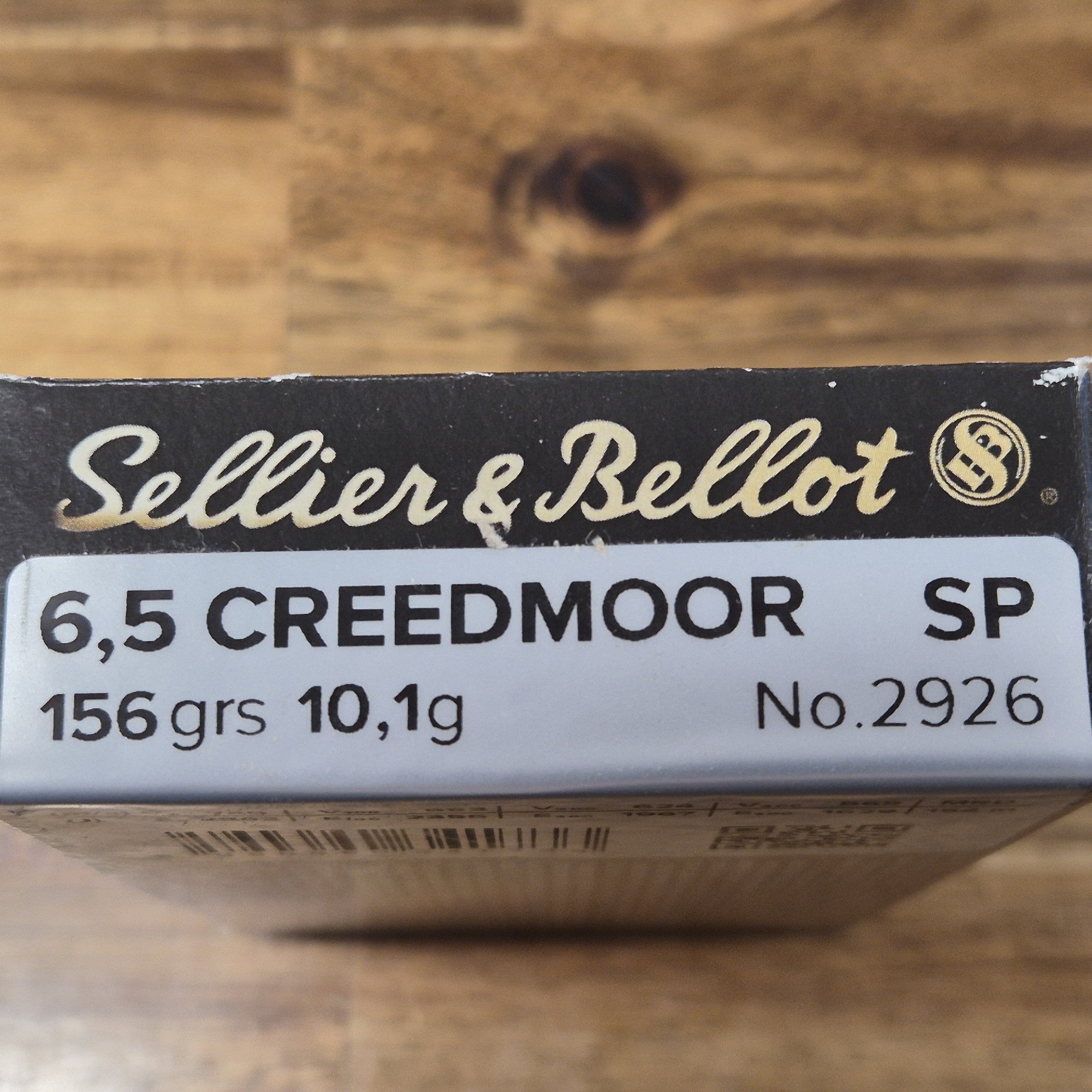 S&B 6.5 CREEDMOOR 156 GR SP 20 PK