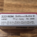 S&B 223 REM 77 GR HPBT MATCH 20 PK