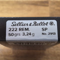 S&B 222 REM 50 GR SP 20 PK