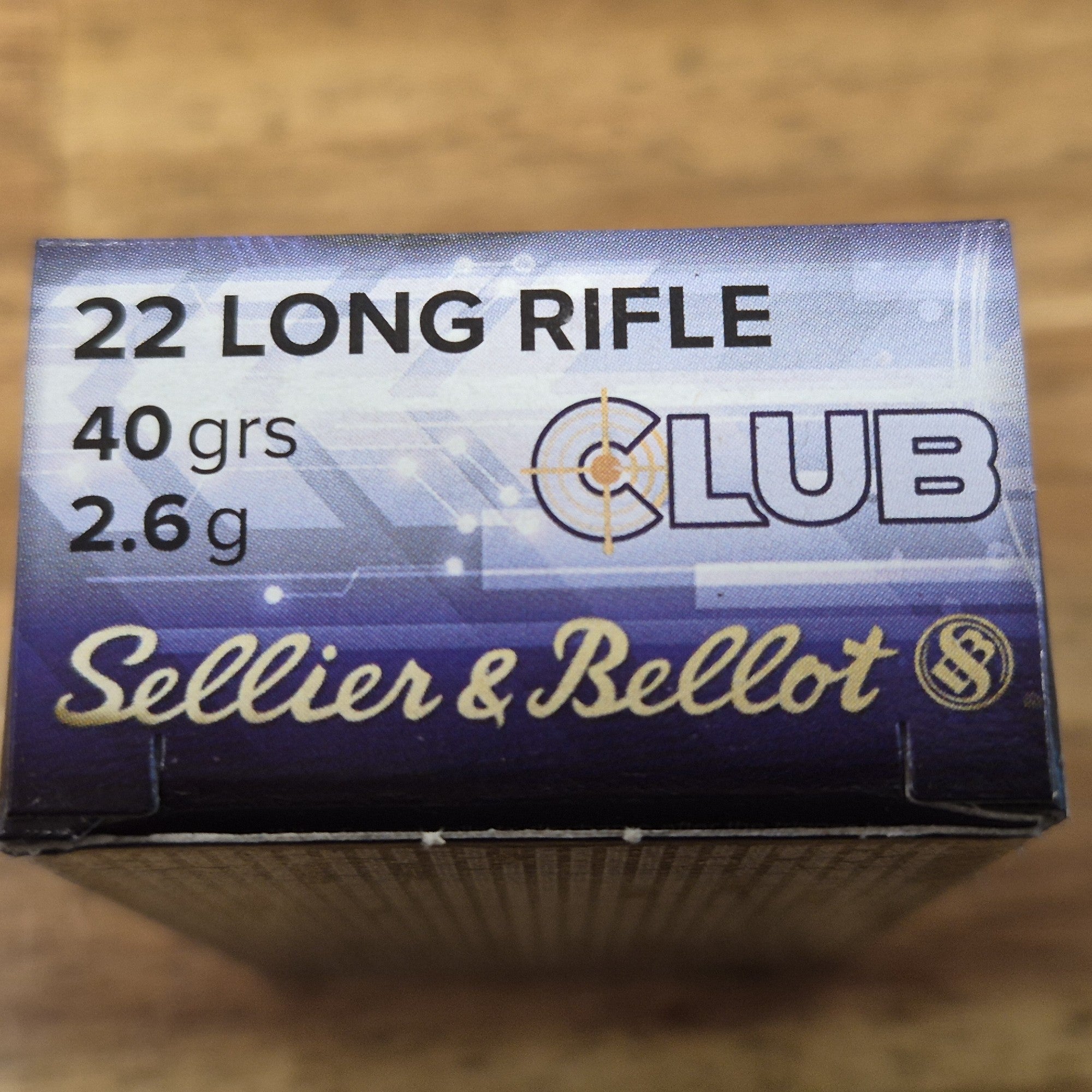 S&B 22 LR SB CLUB 40 GR LRN 50 PK 1066FPS