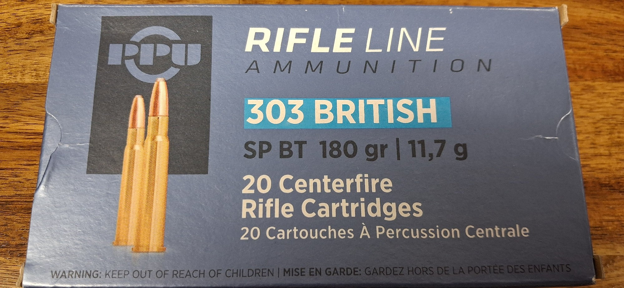 PPU 303 BRITISH 180GR SP PKT 20PK