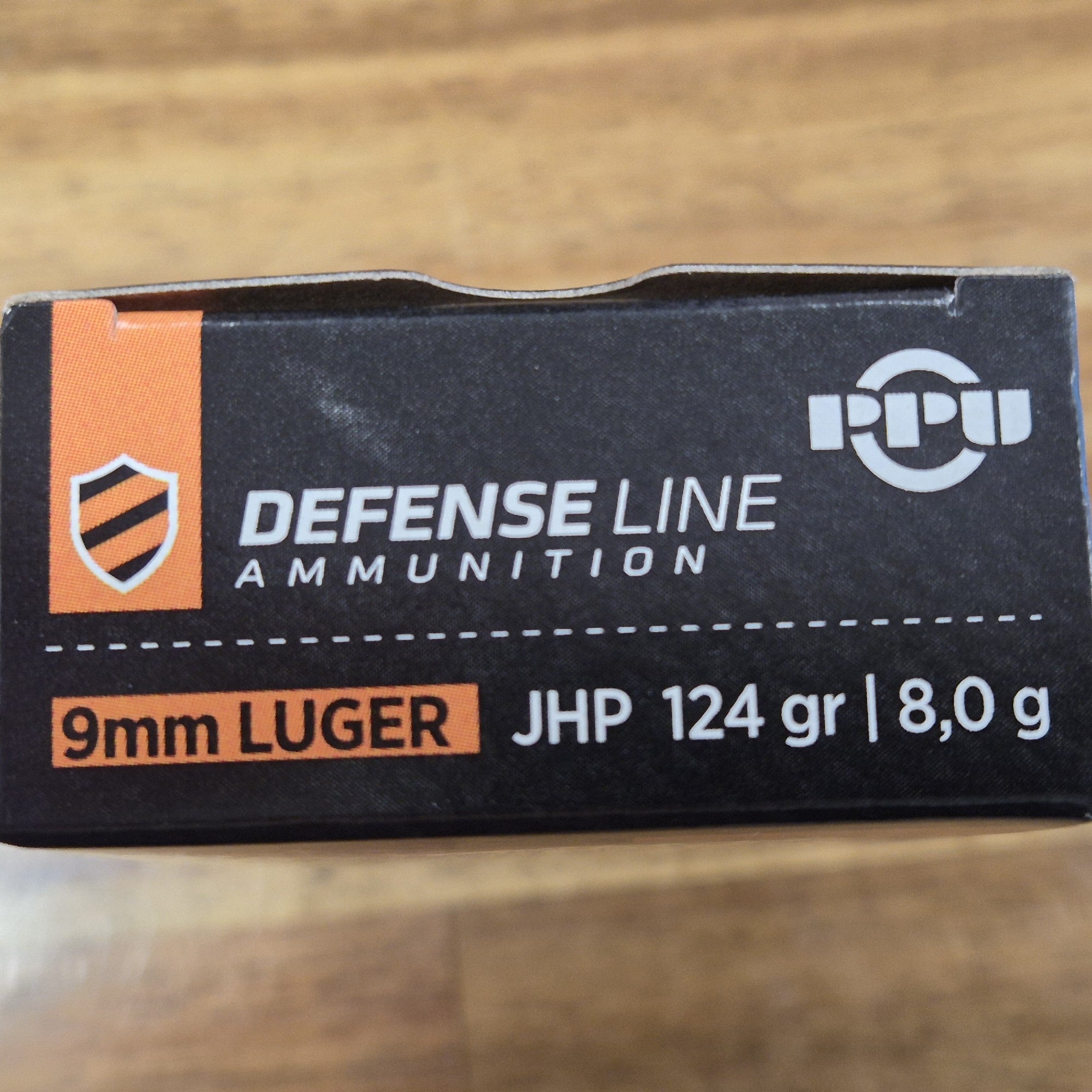 PPU 9MM 124GR JHP 50PK DEFENCE LINE
