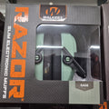 WALKER'S RAZOR SLIM ELEC. MUFF NRR 23DB SAGE GREEN