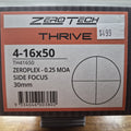 ZT THRIVE 4-16X50 ZEROPLEX ZEROTECH RRP $499