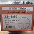 ZT THRIVE HD 2.5-15X50 PHR II ZEROTECH