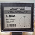 ZT VENGEANCE 5-25X56 RMG FFP MRAD ZERO STOP