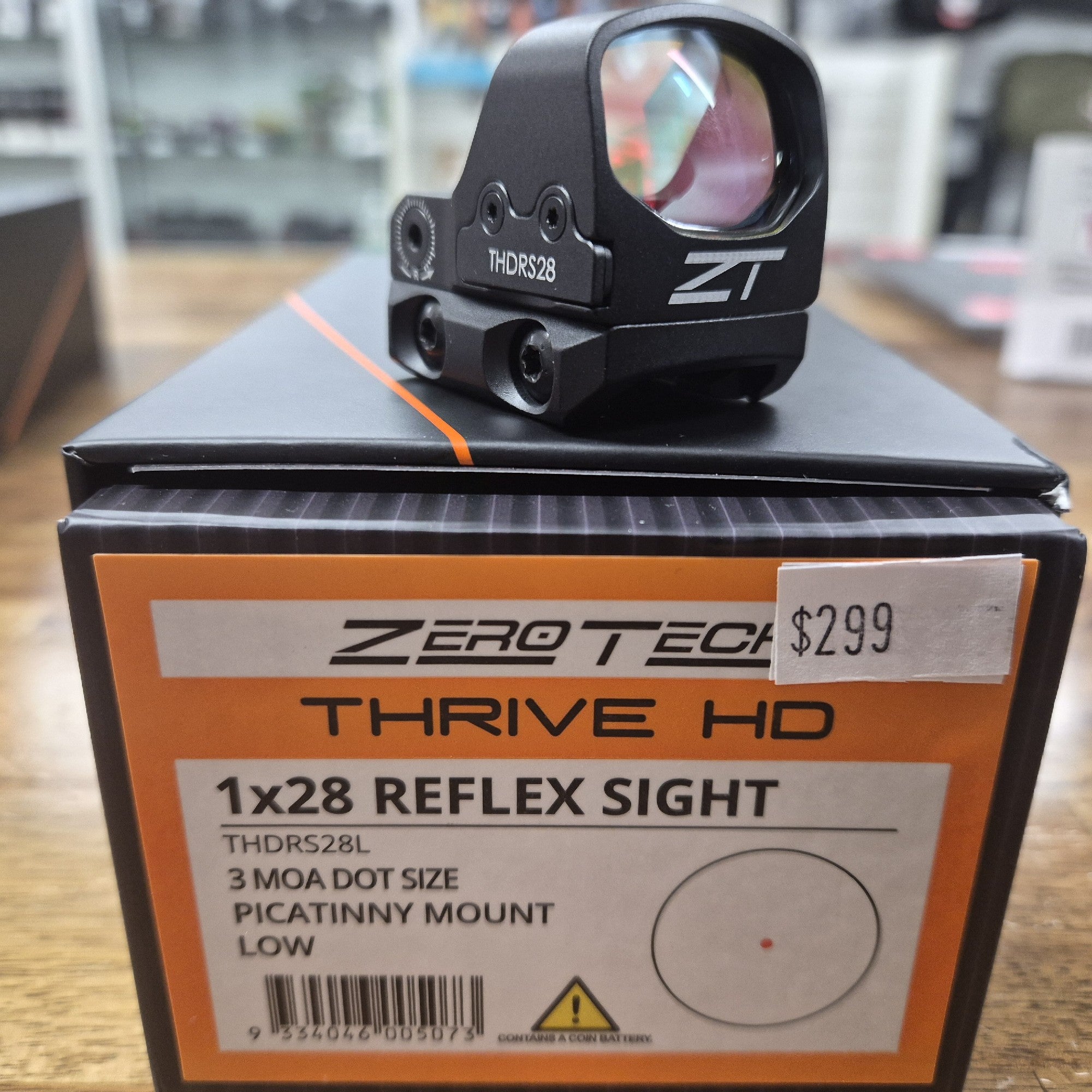 ZT THRIVE HD REFLEX 3 MOA LOW ZEROTECH