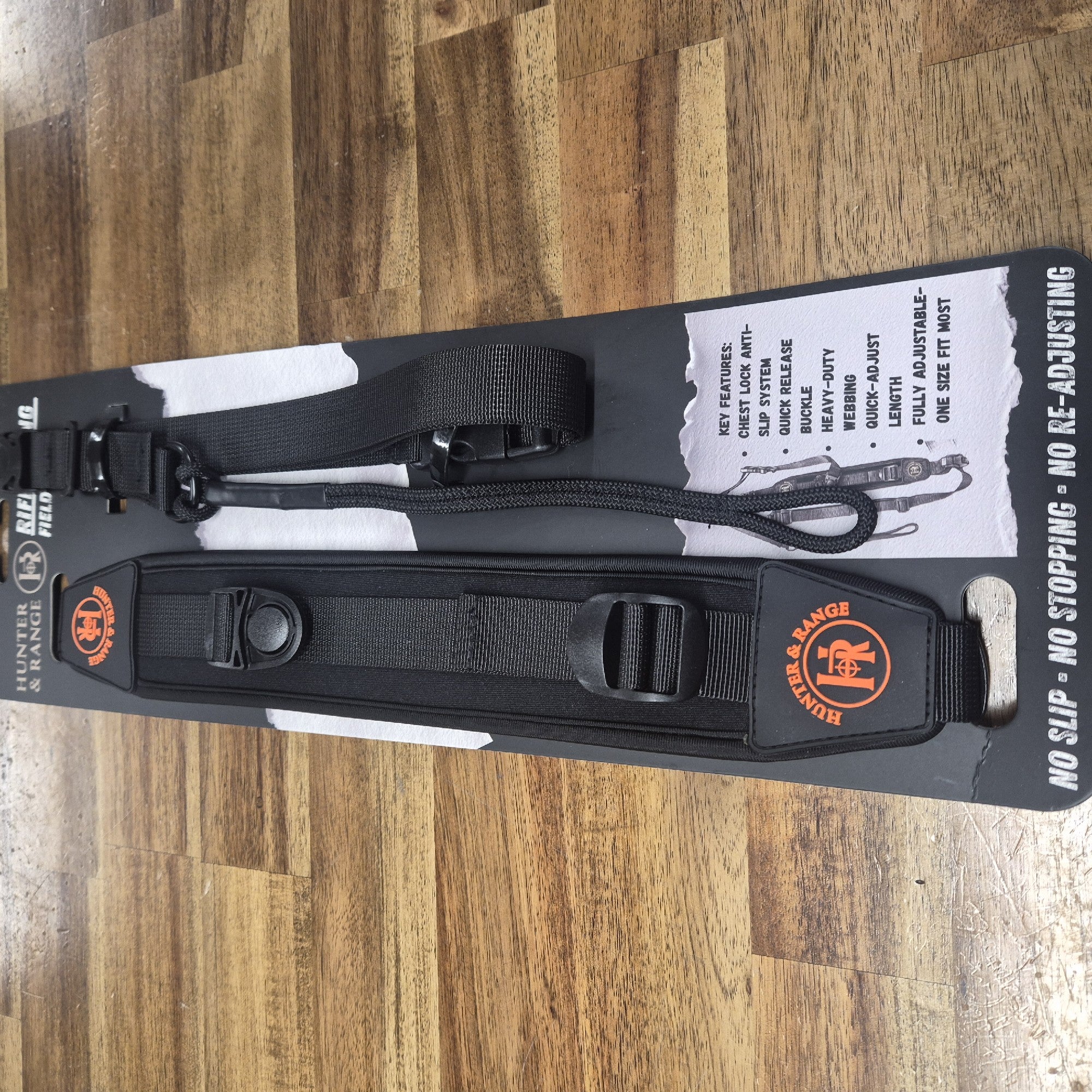 HUNTER & RANGE FIELD SERIES SLING - BLACK / ORANGE