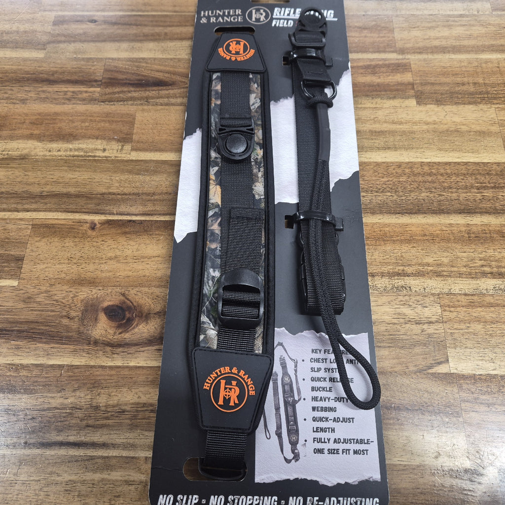 HUNTER & RANGE FIELD SERIES SLING - BLACK / CAMO