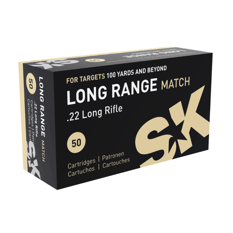 SK 22LR LONG RANGE MATCH 40GR LRN 50PK 1099FPS