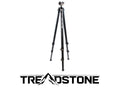 TREADSTONE TRIGRIP CARBON TRIPOD, 26.5"-67", OVAL TUBE, PIC/ARCA ATTACHMENT, LEVER LOCK
