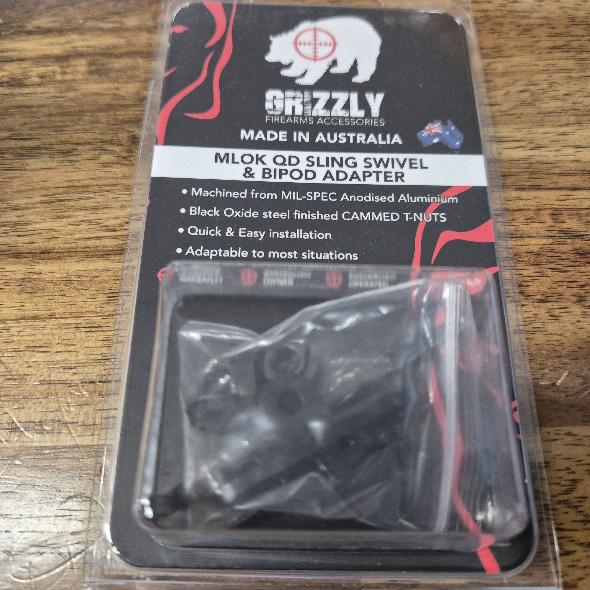 GRIZZLY MLOK SLING SWIVEL & BIPOD ADAPTER