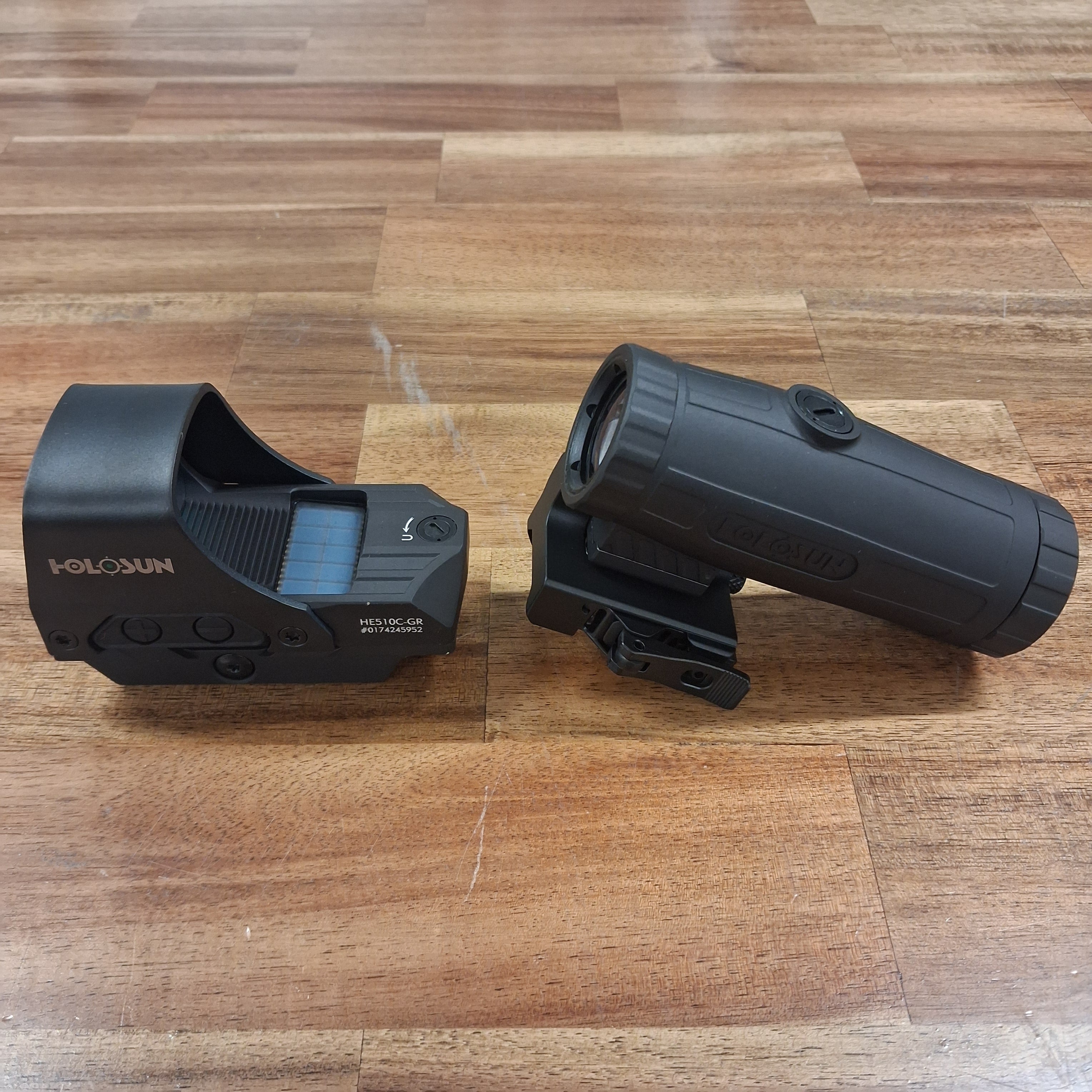 HOLOSUN HE510C-GR & HM3X COMBO GREEN