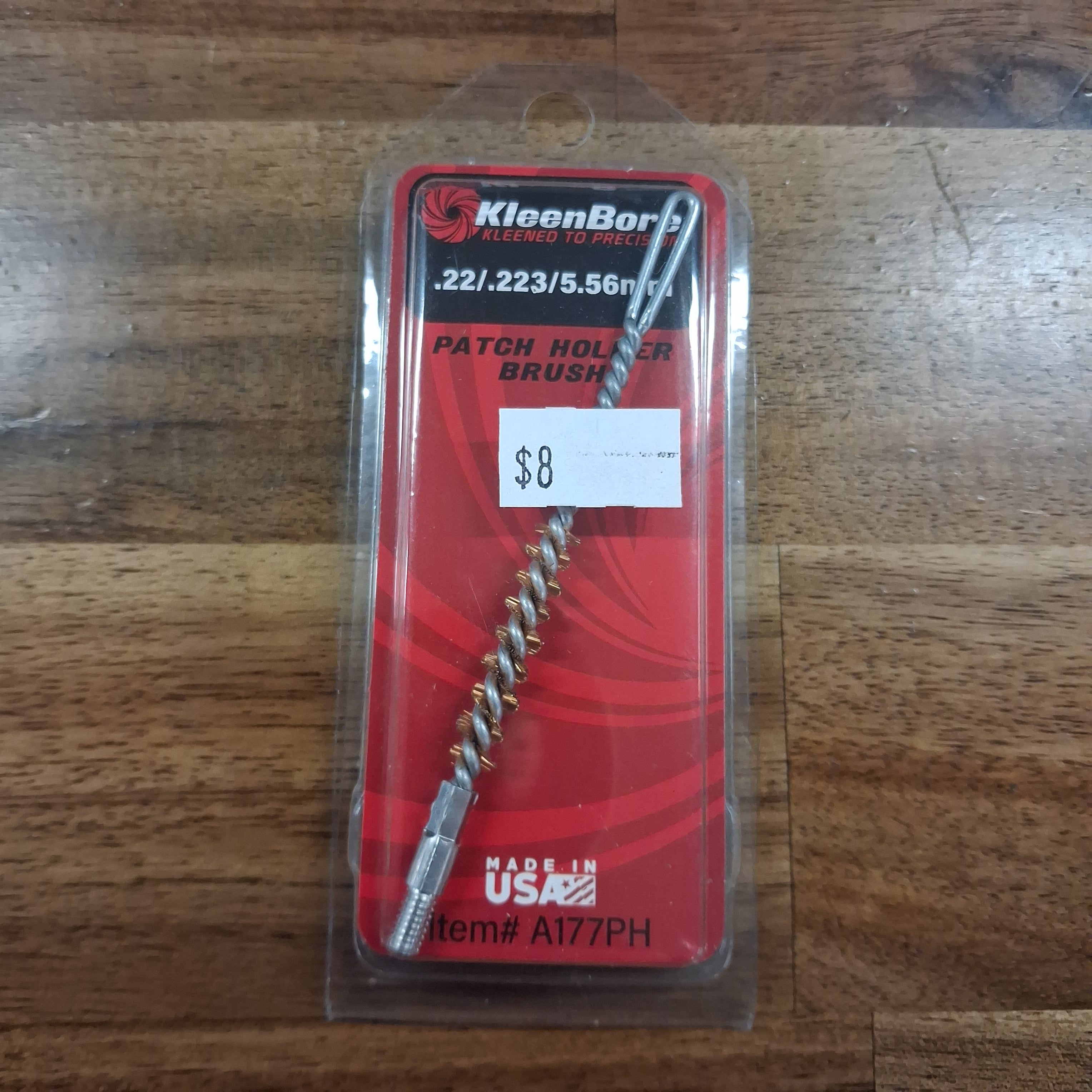 KLEENBORE .22/5.56 PATCH HOLDER BRUSH