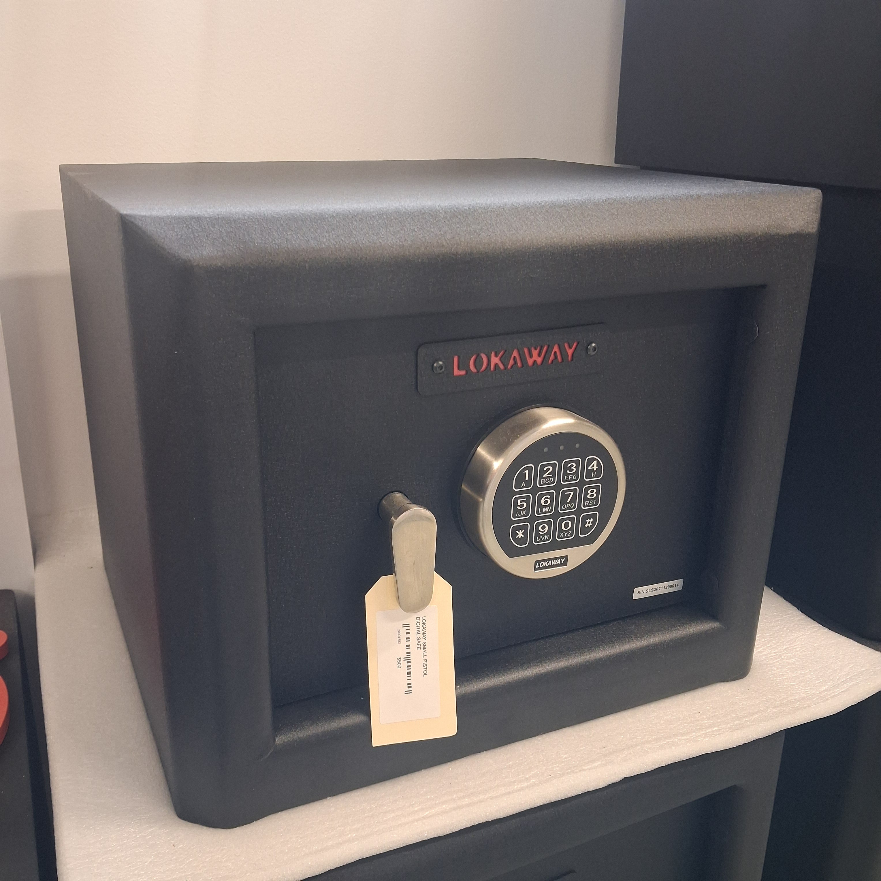 LOKAWAY SMALL PISTOL DIGITAL SAFE